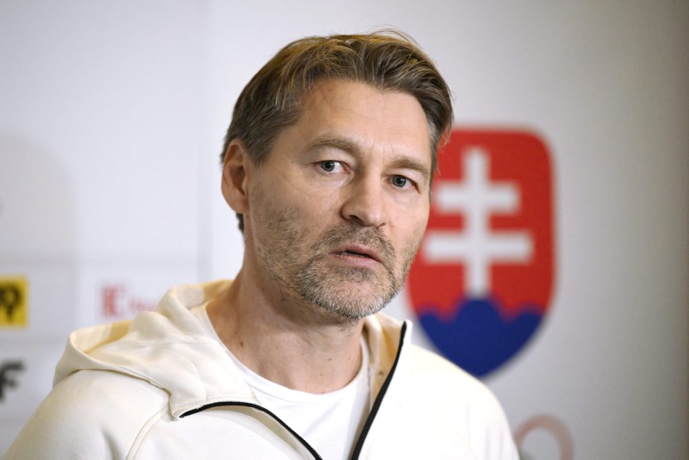 Zraz slovenskej hokejovej reprezentácie v Bratislave 