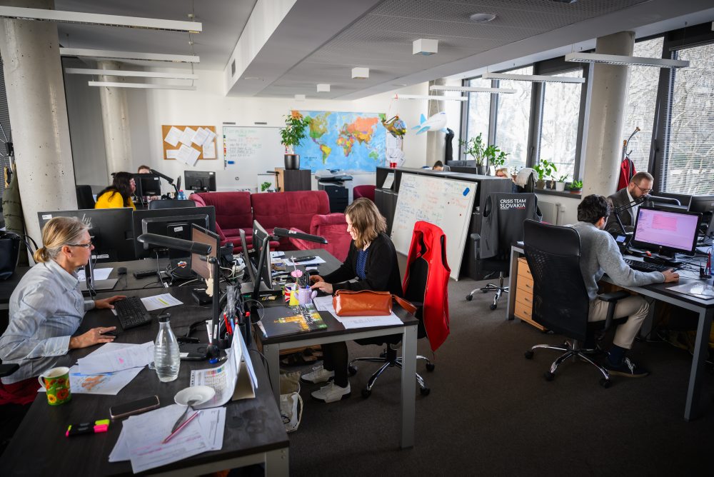 Medzinárodné operačné krízové centrum MZVEZ SR v Bratislave 