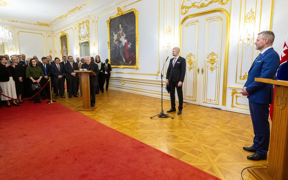 Novoročné prijatie vedúcich diplomatických misií akreditovaných v SR