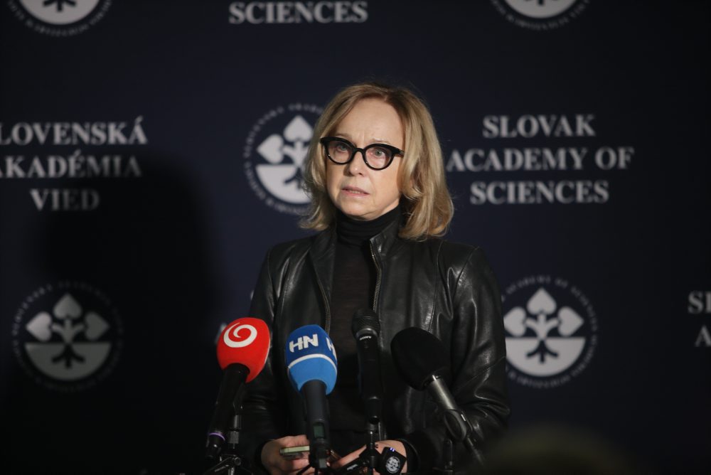 Tlačová konferencia Slovenskej akadémie vied