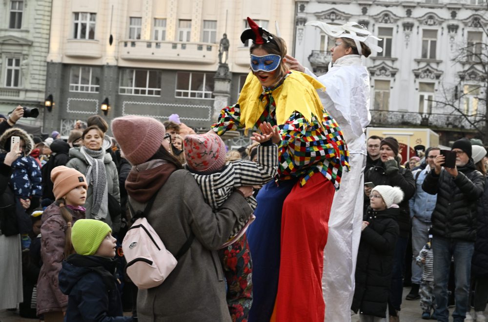 Tradičný fašiangový sprievod v Bratislave 
