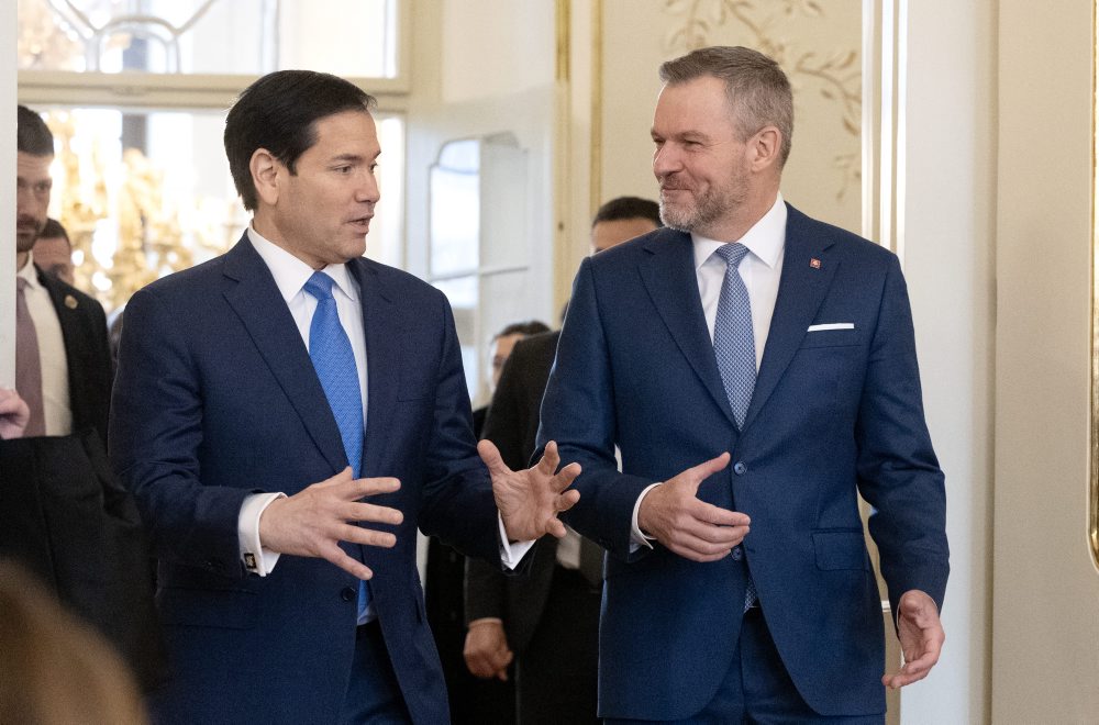 Šéf americkej diplomacie Marco Rubio pricestoval na Slovensko, stretol sa s prezidentom Petrom Pellegrinim