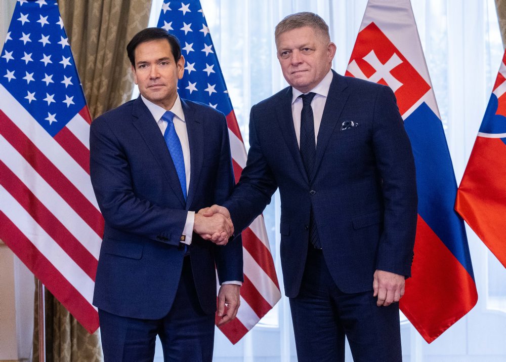 Šéf americkej diplomacie Marco Rubio pricestoval na Slovensko, stretol sa s premiérom Robertom Ficom