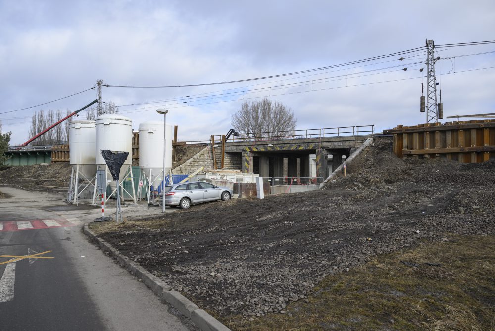 Prestavba železničného mosta v Poprade 