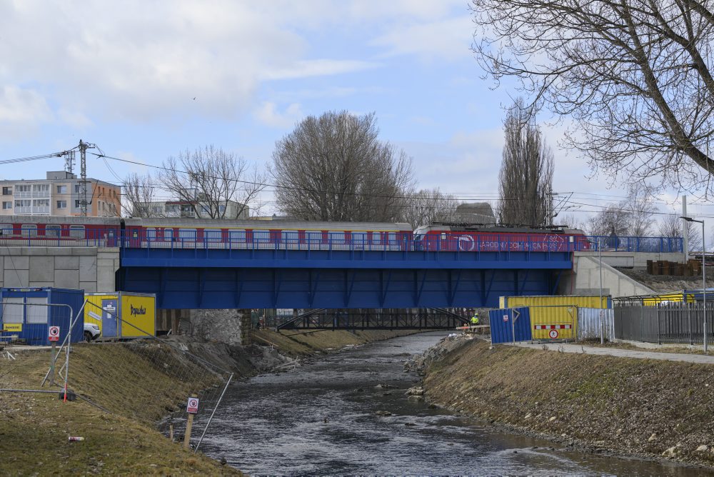 Prestavba železničného mosta v Poprade 