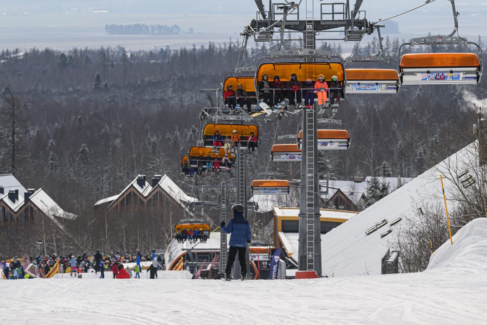 Lyžovačka vo Vysokých Tatrách 