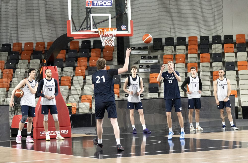 Mediálny termín slovenských basketbalistov pred zápasmi predkvalifikácie ME 2029 proti Kosovu a Albánsku