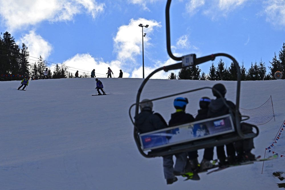 Lyžovanie v obci Mýto pod Ďumbierom