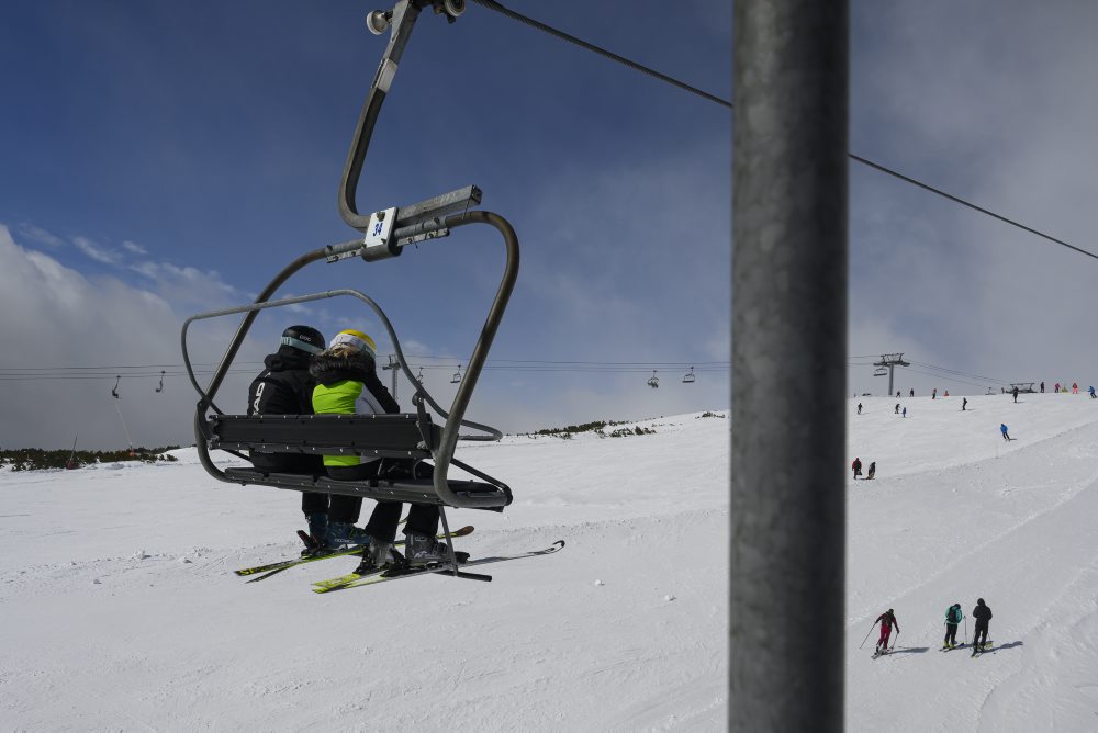 Lyžiari a skialpinisti vo Vysokých Tatrách