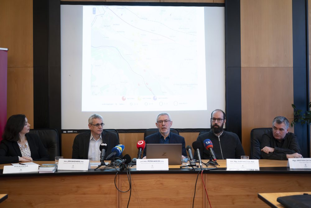 TK zástupcov Univerzity Komenského v Bratislave a Ústavu vied o Zemi Slovenskej akadémie vied