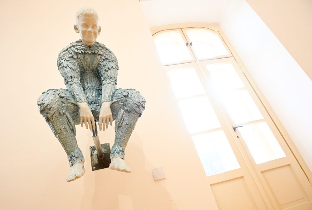 Autorská výstava sochára Miroslava Trubača Mäkké jadro v Senici