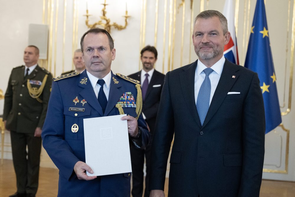 Povýšenie a vymenovanie generálov Ozbrojených síl SR