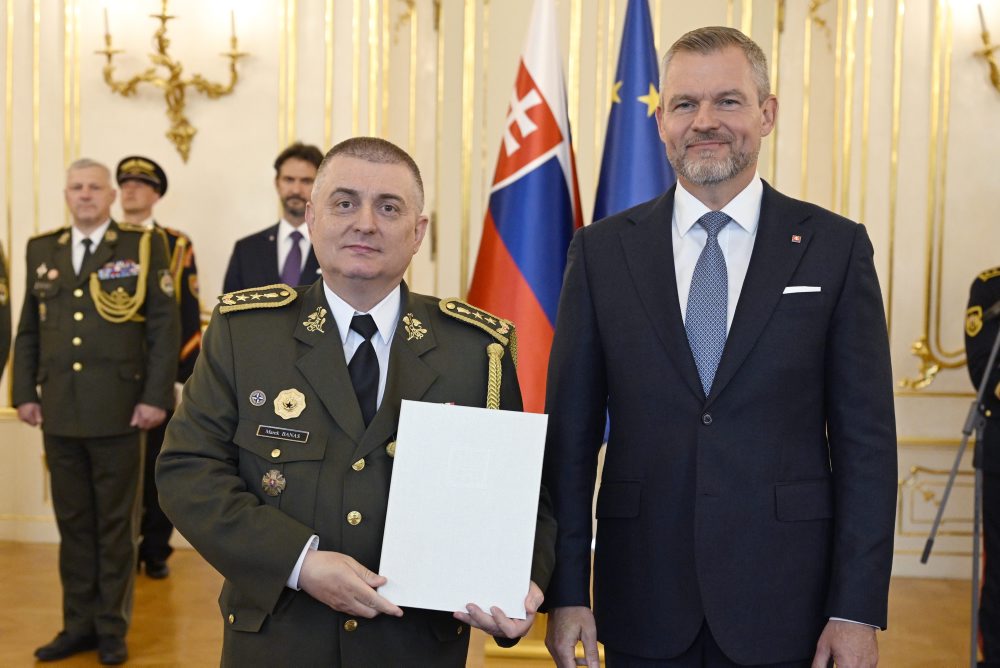 Povýšenie a vymenovanie generálov Ozbrojených síl SR
