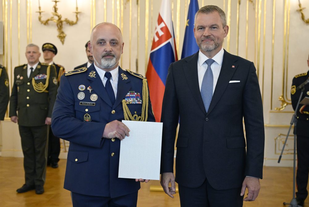 Povýšenie a vymenovanie generálov Ozbrojených síl SR