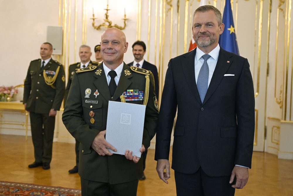 Povýšenie a vymenovanie generálov Ozbrojených síl SR