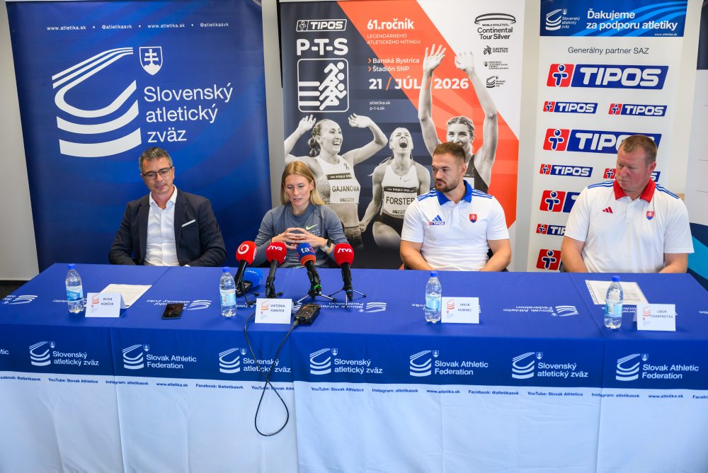 Tlačová konferencia k 61. ročníku  mítingu P-T-S v Bratislave