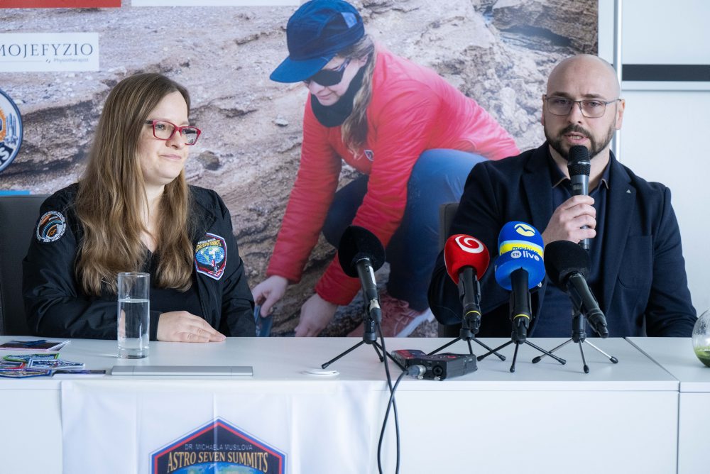  TK astrobiologičky a marsonautiky Michaely Musilovej