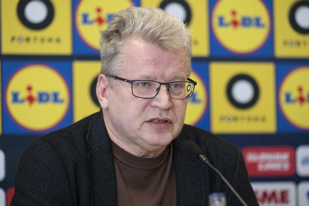 Tlačová konferencia Slovenského futbalového zväzu pri príležitosti vyhlásenia výsledkov ankety Futbalista roka 2025