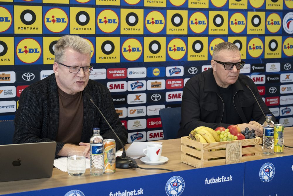 Tlačová konferencia Slovenského futbalového zväzu pri príležitosti vyhlásenia výsledkov ankety Futbalista roka 2025