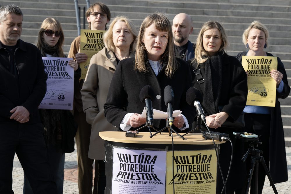 Brífing zástupcov siete nezávislých kultúrnych centier Anténa