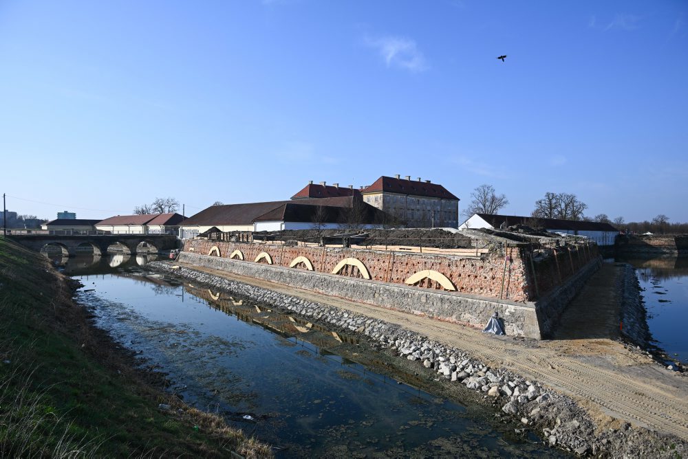 Rekonštrukcia severovýchodného bastiónu Holíčskeho zámku
