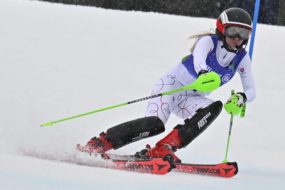 ZPH26: Paraalpské lyžovanie - slalom žien 