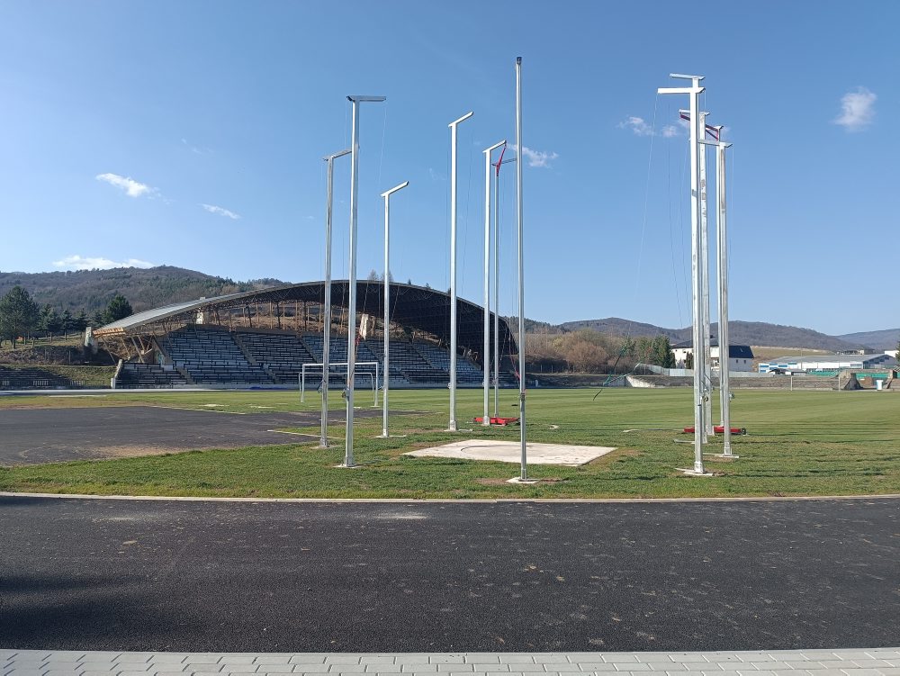 Detva čaká na dokončovacie práce na futbalovom a atletickom štadióne