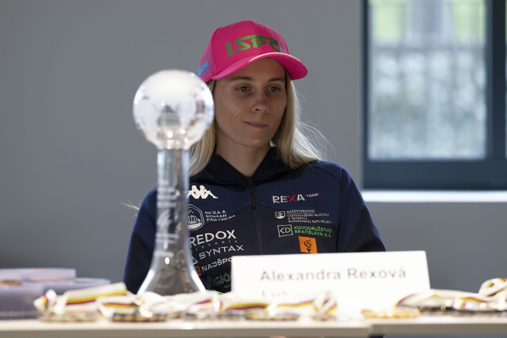 TK slovenskej paralympijskej lyžiarky Alexandry Rexovej a jej tímu po návrate zo zimných paralympijských hier v Taliansku 