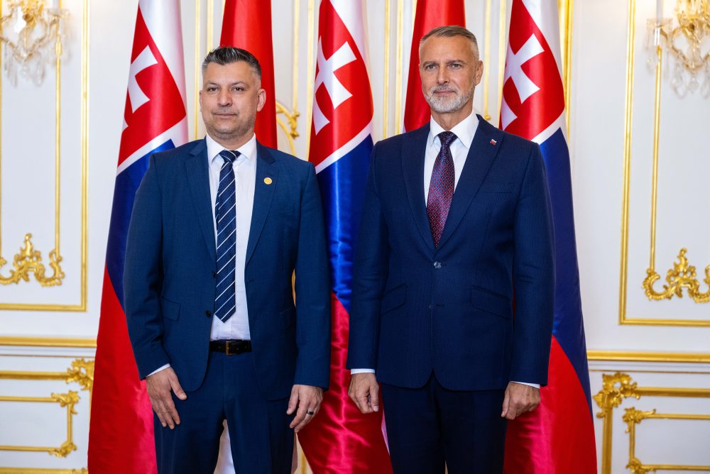 Predseda Národnej rady SR Richard Raši prijal na Bratislavskom hrade predsedu Národnej rady Monackého kniežatstva Thomasa Brezza