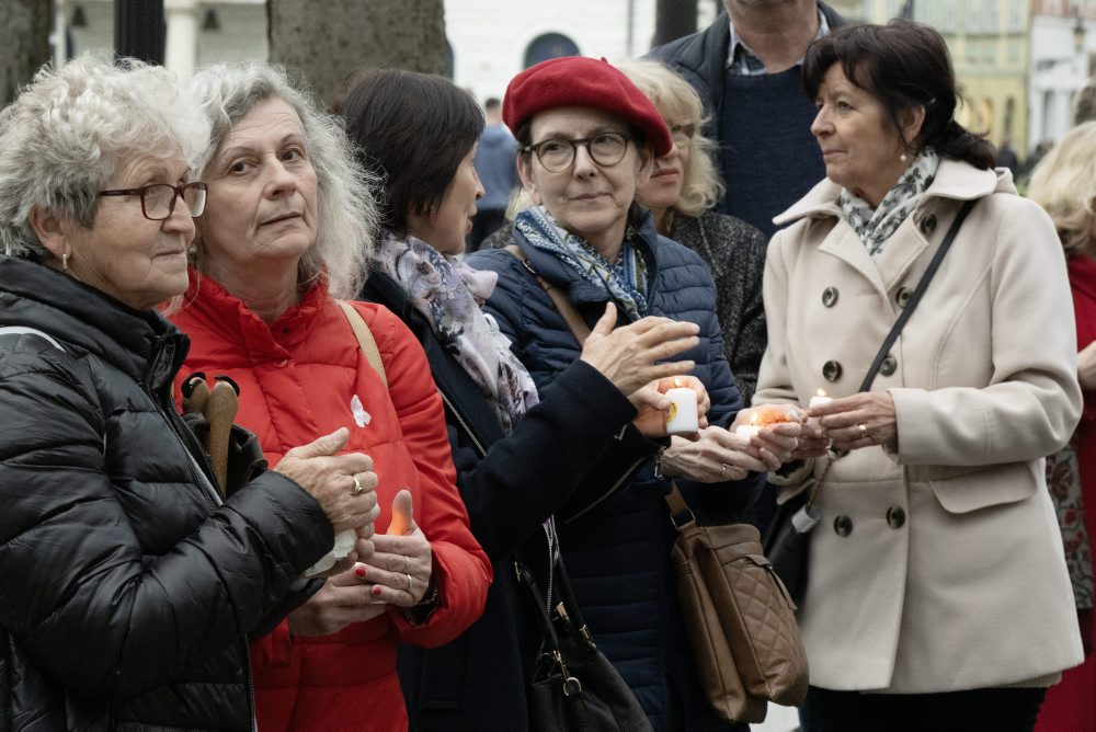 Spomienka na Sviečkovú manifestáciu z 25. marca 1988 v Bratislave    