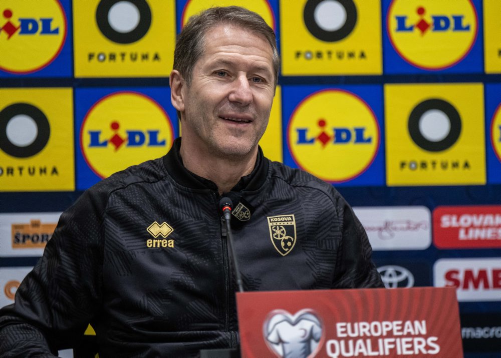 Tlačová konferencia Kosova pred zápasom proti SR 