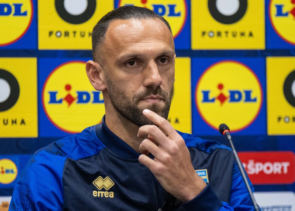 Tlačová konferencia Kosova pred zápasom proti SR 