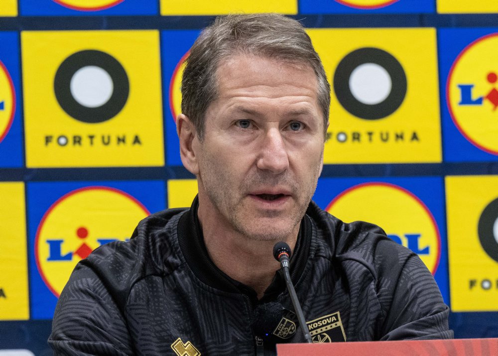 Tlačová konferencia Kosova pred zápasom proti SR 