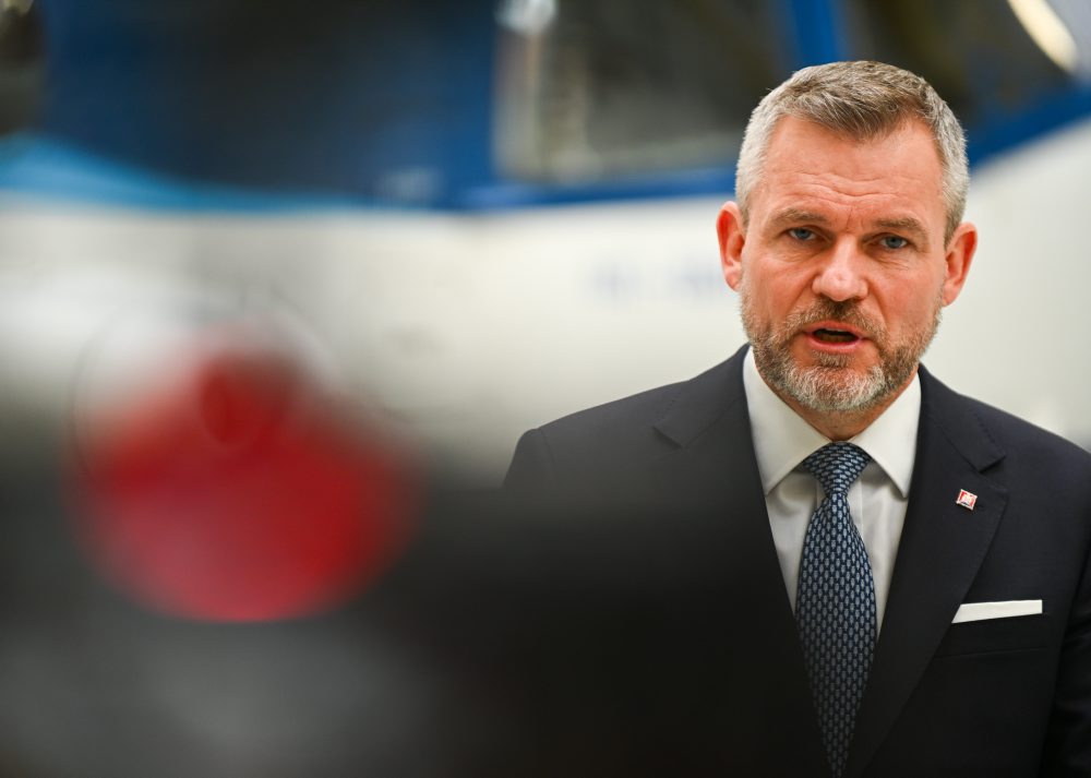 Výjazd prezidenta SR Petra Pellegriniho v Trenčíne