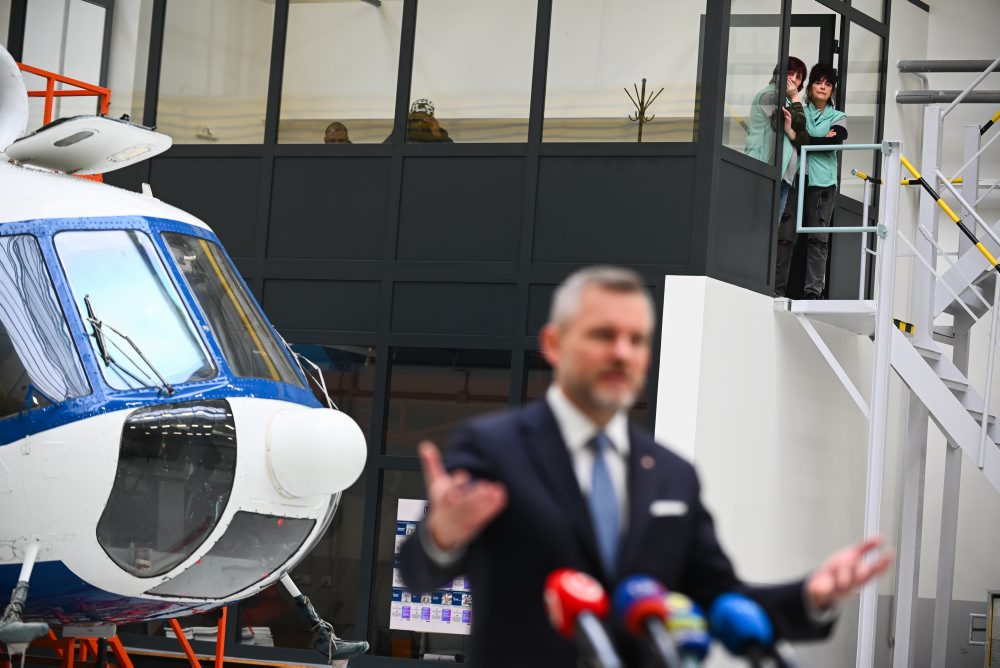 Výjazd prezidenta SR Petra Pellegriniho v Trenčíne