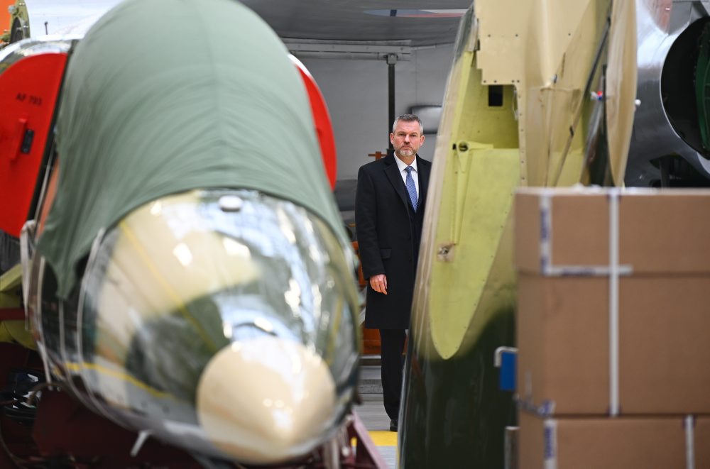 Výjazd prezidenta SR Petra Pellegriniho v Trenčíne