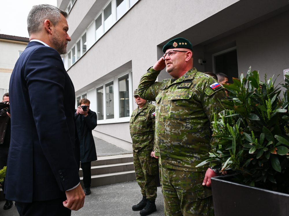 Výjazd prezidenta SR Petra Pellegriniho v Trenčíne