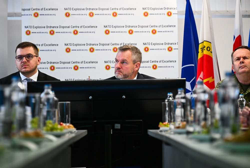 Výjazd prezidenta SR Petra Pellegriniho v Trenčíne