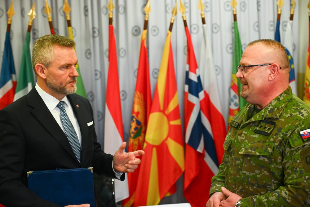 Výjazd prezidenta SR Petra Pellegriniho v Trenčíne