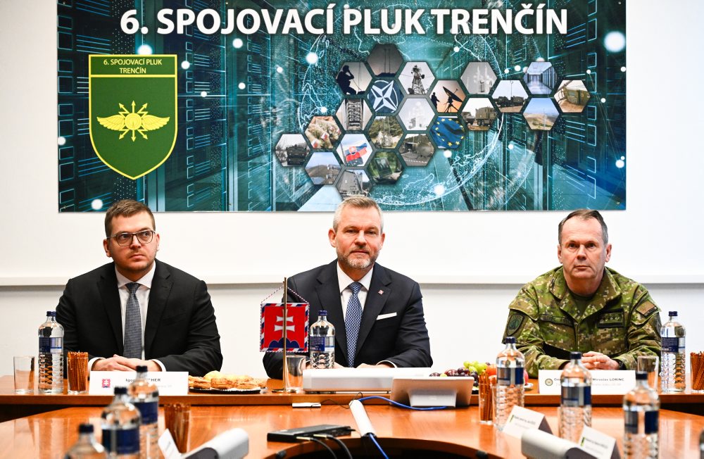 Výjazd prezidenta SR Petra Pellegriniho v Trenčíne