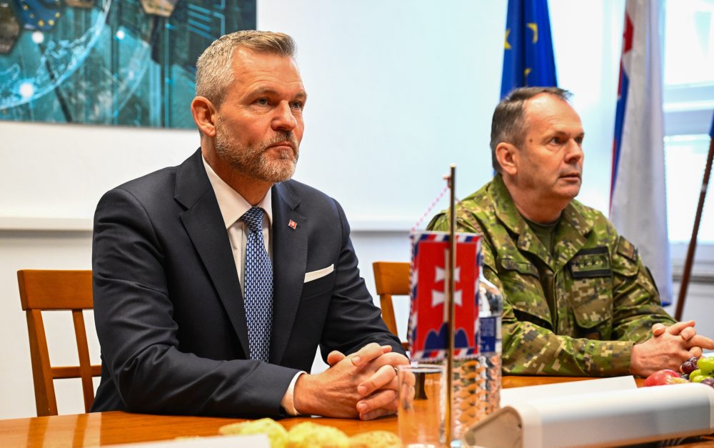 Výjazd prezidenta SR Petra Pellegriniho v Trenčíne