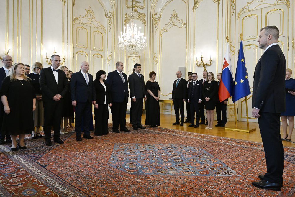 Prezident SR Peter Pellegrini slávnostne vymenoval profesorov vysokých škôl