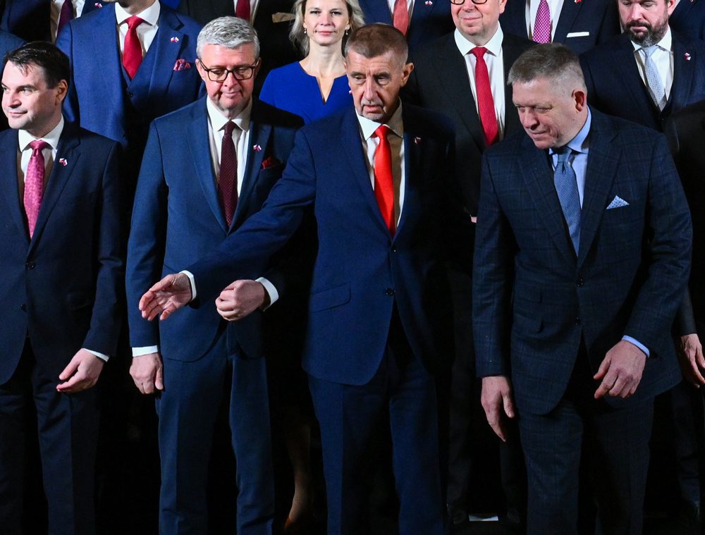 Spoločné zasadnutie vlád ČR a SR na zámku Nová Horka  