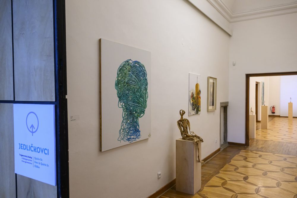 Výstava Jedličkovci v Galérii umelcov Spiša v Spišskej Novej Vsi