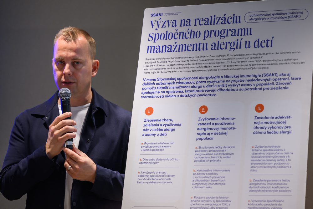 Tlačová konferencia pri príležitosti Svetového dňa astmy