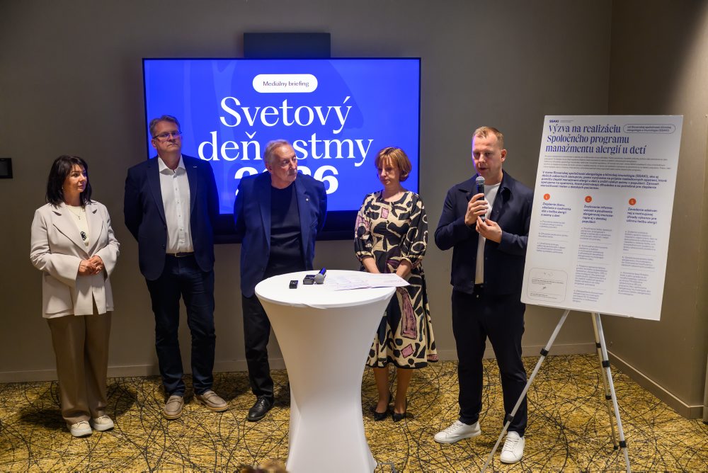 Tlačová konferencia pri príležitosti Svetového dňa astmy