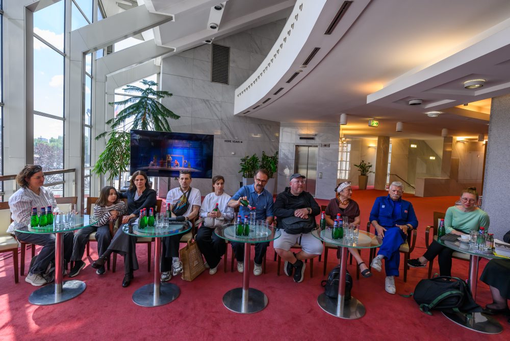 Tlačová konferencia SND k premiére Činohry: Amatéri
