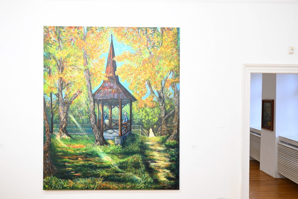 SENICA: Výstava maliara Jakuba Milčáka Na tejto strane neba