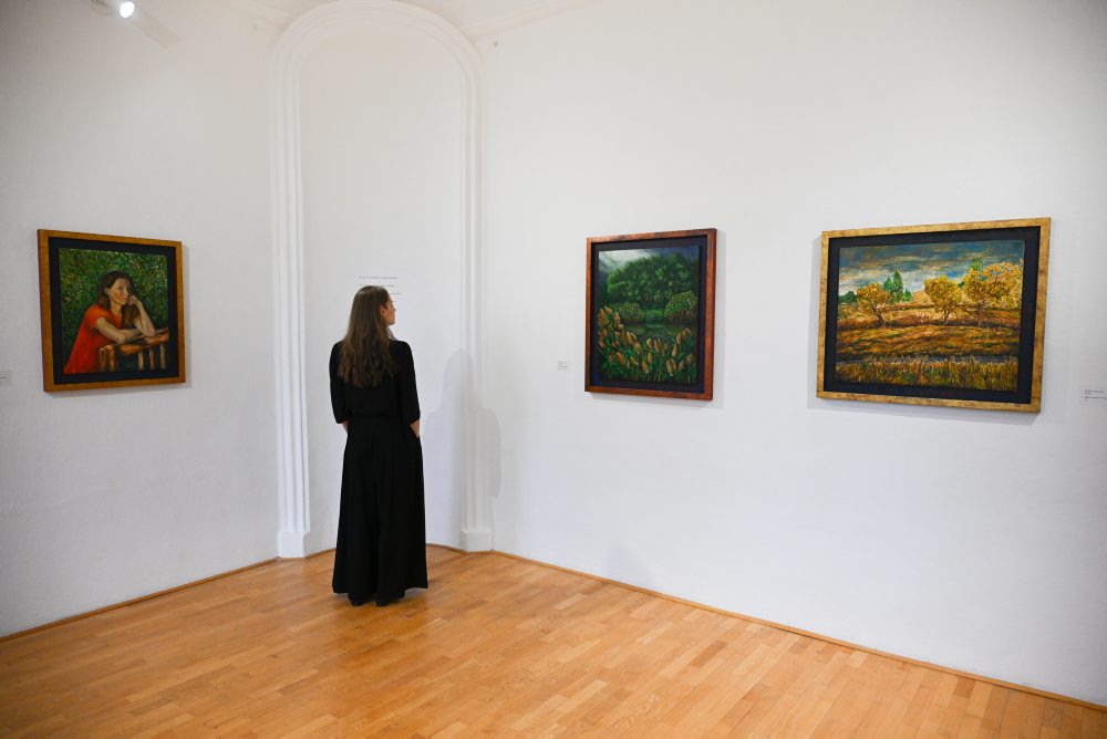 SENICA: Výstava maliara Jakuba Milčáka Na tejto strane neba