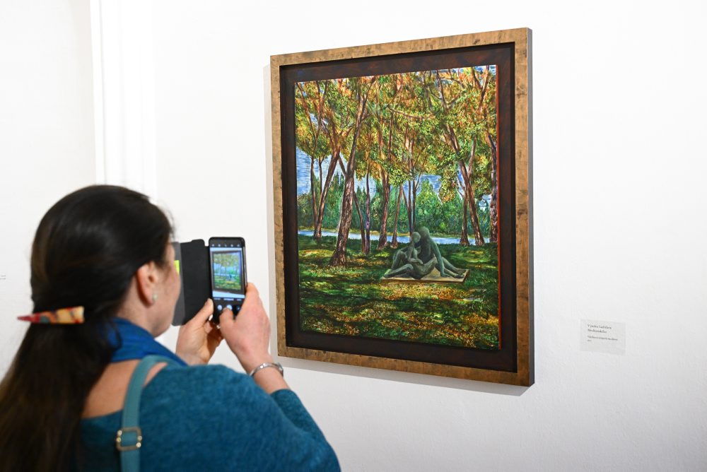 SENICA: Výstava maliara Jakuba Milčáka Na tejto strane neba